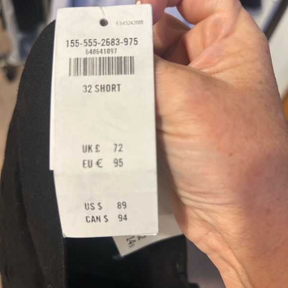 Abercrombie & Fitch Black High Rise Flare Jeans - Picture 5 of 7